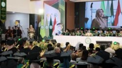 Bupati Gowa Husniah Talenrang Hadiri Wisuda 268 Lulusan Polbangtan Gowa