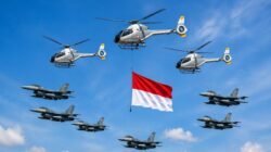 Demo Udara 81 Pesawat dan Helikopter TNI Warnai Gladi HUT ke-81 RI di Istana