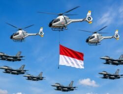 Demo Udara 81 Pesawat dan Helikopter TNI Warnai Gladi HUT ke-81 RI di Istana