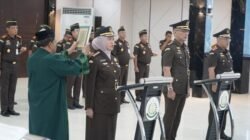 Kajati Sulsel Lantik Tiga Pejabat Eselon III, Tekankan Integritas dan Penegakan Hukum