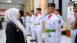 Bupati Gowa Kukuhkan 70 Paskibraka, Tekankan Disiplin dan Tanggung Jawab