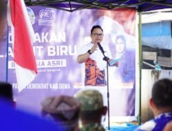 Dukung Program Presiden Prabowo, Wabup Gowa Puji Demokrat di Gerakan Indonesia Asri