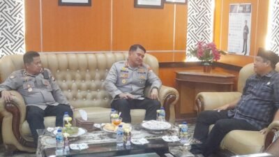 Ober Datte Sambut Kapolres Baru Luwu Timur, Tegaskan Sinergi Keamanan