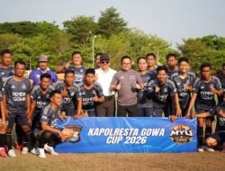 Wabup Darmawangsyah Hadiri Kapolresta Gowa Cup 2026, 12 Tim Adu Sportivitas