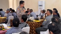 Wakapolres Luwu Timur Tekankan Deteksi Dini, 128 Satlinmas Diperkuat