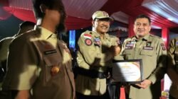 Wali Kota Appi Terima Penghargaan di Puncak Jambore Tagana Sulsel 2026