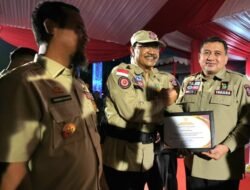 Wali Kota Appi Terima Penghargaan di Puncak Jambore Tagana Sulsel 2026