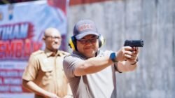 Darmawangsyah Muin Hadiri Eksibisi Menembak Polresta Gowa, Perkuat Silaturahmi Forkopimda